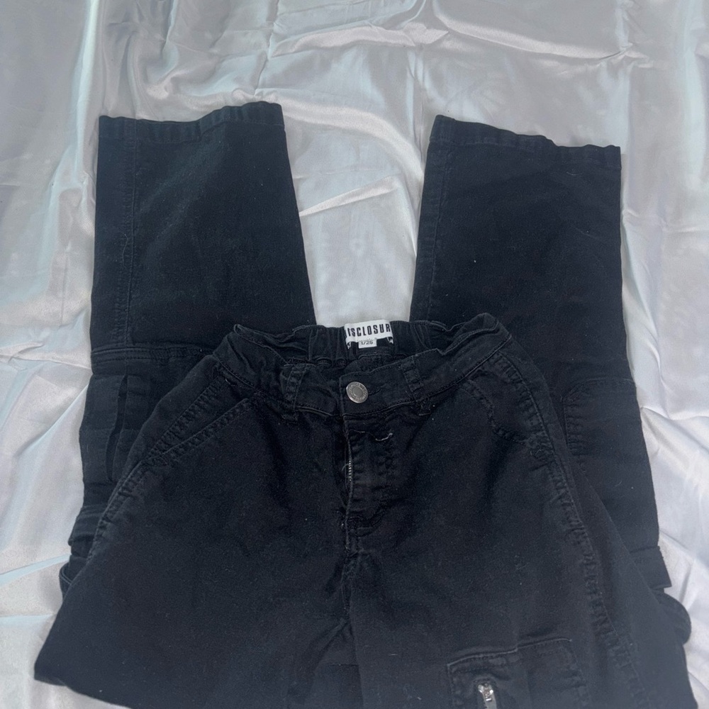 Heloski Black Denim Pants